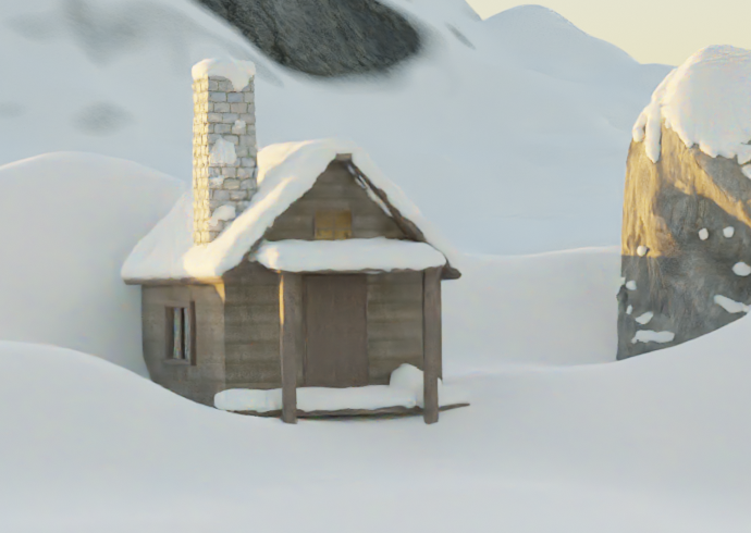 Mini Ice Lake House